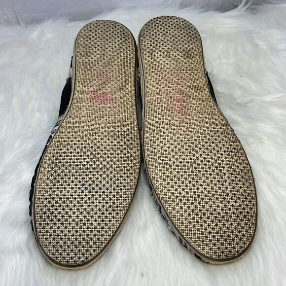 Toms Alpargata Woven Leather/Fabric Espadrille Huraches Sz 11 - Picture 6 of 6